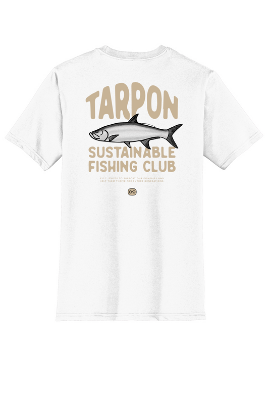 Tarpon T-Shirt - White (100% to BTT)