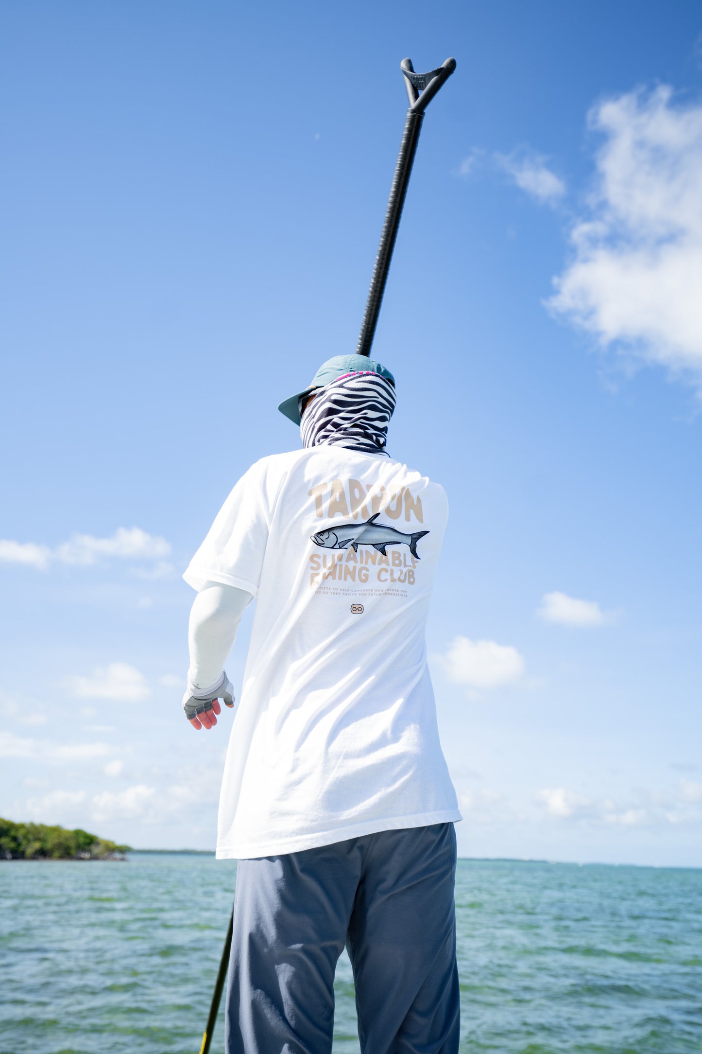 Tarpon T-Shirt - White (100% to BTT)