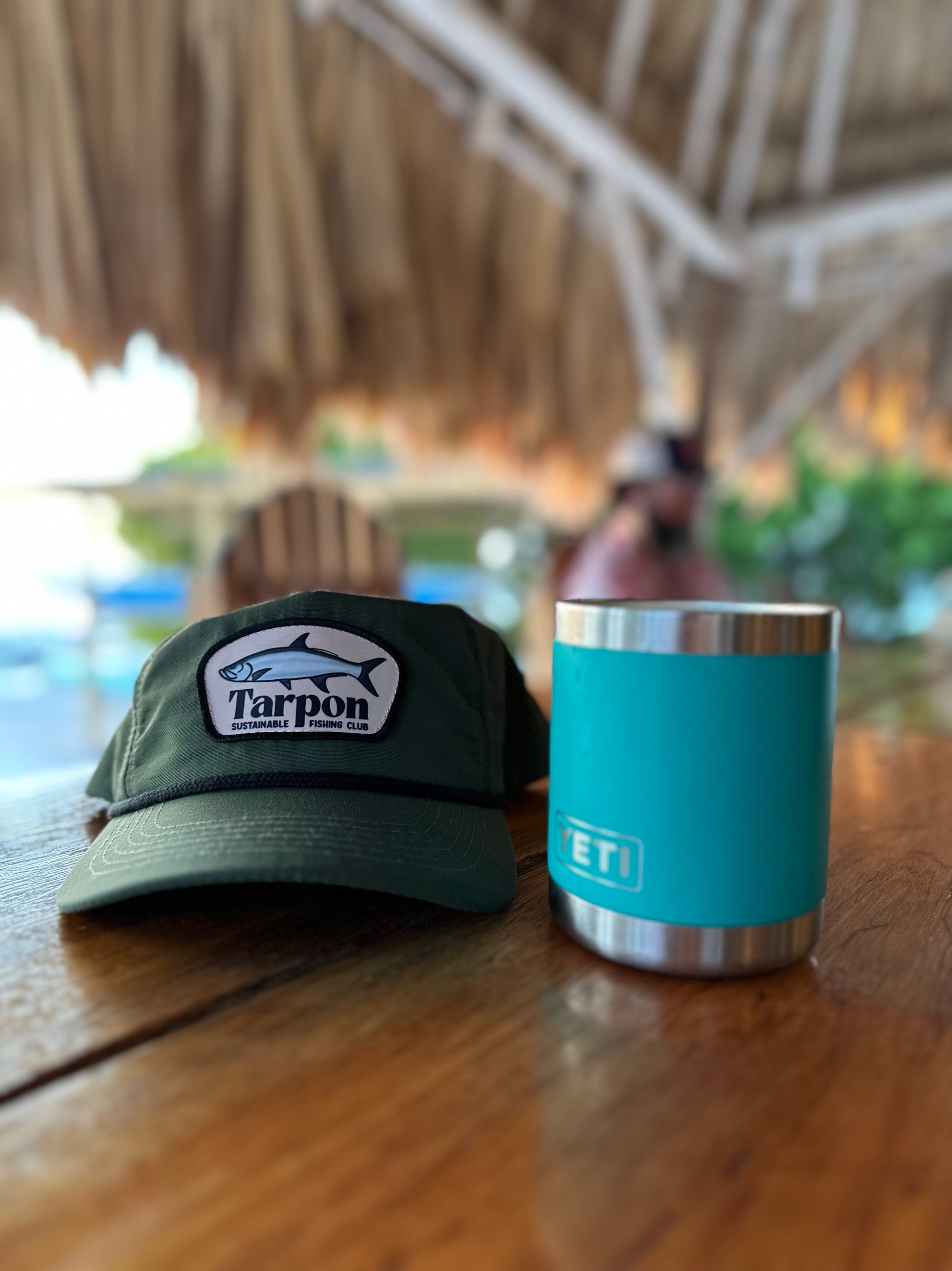 Yeti top tarpon hat